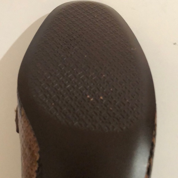 Tory Burch Gemini Link Snake Embossed Loafers NEW - Picture 8 of 8